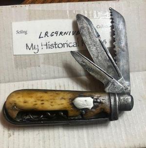 HURRY price cutRARE HARD TO GET HORSEMAN KNIFE BUCKEYE CUTLERY DAYTON
