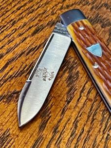 Great Eastern Cutlery #15125STL Tiioute Boy's Knife, Spearpoint Blade and Antique Autumn Jigged Bone