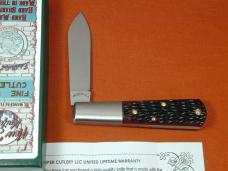 New York Knife Co Red Jigged Bone Barlow Knife By Cooper Cutlery Matteawan M1506-RJB USA Made 