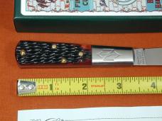 New York Knife Co Red Jigged Bone Barlow Knife By Cooper Cutlery Matteawan M1506-RJB USA Made 