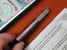 New York Knife Co Red Jigged Bone Barlow Knife By Cooper Cutlery Matteawan M1506-RJB USA Made 