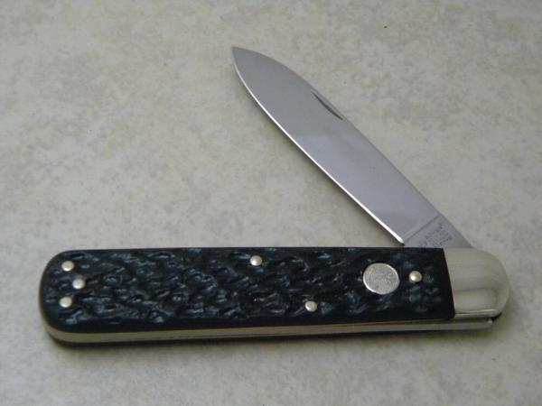 Boker Solingen Germany Rostfrei Rough Black Folding Knife 