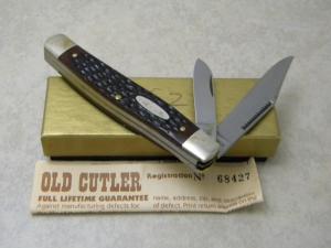 Old Cutler USA Made by Colonial 523 Jigged Delrin Jack Knife NIB