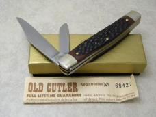 Old Cutler USA (Made by Colonial) 523 Jigged Delrin Jack Knife NIB