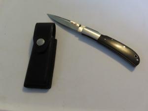 AL MAR EAGLE SEKI JAPAN BLACK MICARTA WITH 1005 SHEATH NEW