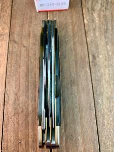 Henckels by Boker 4 Blade Stockman Black Jigged Bone Carbon Steel Blades 