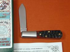 New York Knife Co Red Jigged Bone Barlow Knife By Cooper Cutlery Matteawan M1506-RJB USA Made 