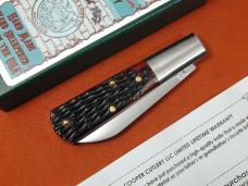 New York Knife Co Red Jigged Bone Barlow Knife By Cooper Cutlery Matteawan M1506-RJB USA Made 