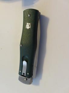 MIKOV CZECH PREDATOR LEVER AUTO WITH SHEATH GREEN NEW IN BOX 