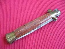 MEMORIAL DAY SALE!!! Older 9" TULIP WOOD Bayonet BLADE ITALIAN STILETTO Knife - NOS