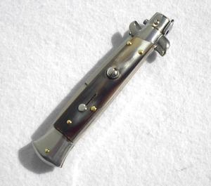 NEW FRANK BELTRAME 9" BRAZILIAN HORN SCALES BAYONET BLADE ITALIAN STILETTO MANIAGO ITALY