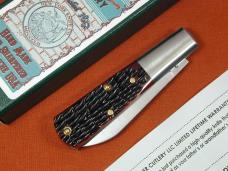 New York Knife Co Red Jigged Bone Barlow Knife By Cooper Cutlery Matteawan M1506-RJB USA Made 