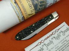 Tuna Valley Cutlery Green Toad Jigged Bone Mountain Cougar Swing Guard Knife 1 of 5 COA Made USA