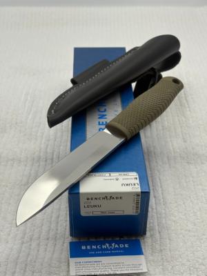 Benchmade 202 Leuku Fixed Blade Full Tang Knife NIB Made In USA