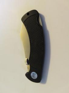 BENCHMADE MONARCH 507 FOLDING SKINNER WITH THUMBSTUD WITH BOX AND SHEATH 