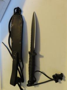 ONTARIO SP15 LSA FIGHTER USA MADE KNIFE AND SHEATH NEW IN BOX