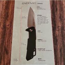 Kershaw 1355 Endemic Speedsafe A/O Liner Lock Folding Pocket Knife 