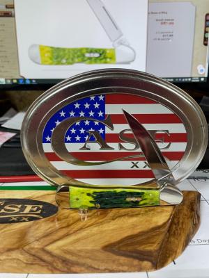Case XX USA 2013 Earth Brown G-10 Carhartt Trapperlock Knife in Box