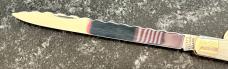 Beautiful Graham Clayton Digby's Kelham Island Large Stag Folding Knife, Sheffield England 