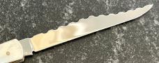 Beautiful Graham Clayton Digby's Kelham Island Mother Of Pearl 2 Blade Knife, Sheffield England