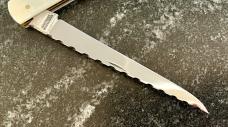 Beautiful Graham Clayton Digby's Kelham Island Mother Of Pearl 2 Blade Knife, Sheffield England