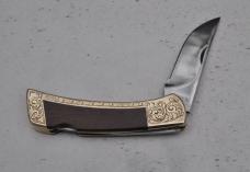 Gerber Presidential Mint Set Of Two Hand Engraved By Barbara Pierce In House Engraver 70s