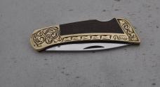 Gerber Presidential Mint Set Of Two Hand Engraved By Barbara Pierce In House Engraver 70s
