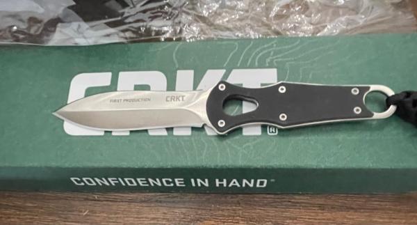 CRKT Sting 3B Fixed blade boot knife First Production run CRKT Sting 3B Fixed blade boot knife First Production run