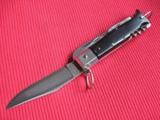 Vintage Italian 5 Blade Zoppis Jaguar Ring Pull Switchblade Knife