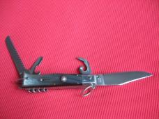 Vintage Italian 5 Blade Zoppis Jaguar Ring Pull Switchblade Knife