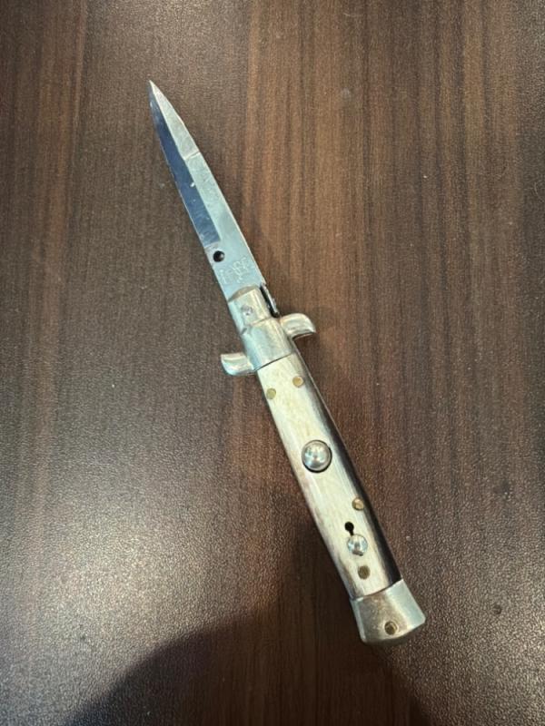 14cm Made Italy 6 Stamped Picklock Stiletto 14cm Made Italy 6 Stamped Picklock Stiletto