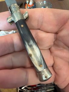 14cm Made Italy 6 Stamped Picklock Stiletto