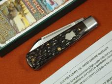 Beaver Falls Cutlery Co Brown Jigged Bone Jack Knife NIT Cooper Cutlery Made in USA BRJB