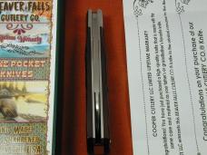 Beaver Falls Cutlery Co Brown Jigged Bone Jack Knife NIT Cooper Cutlery Made in USA BRJB