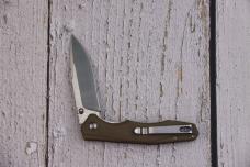 Blackjack Knives Linerlock Folder - Tan G-10 (3.5" S35VN) BCB156
