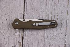 Blackjack Knives Linerlock Folder - Tan G-10 (3.5" S35VN) BCB156