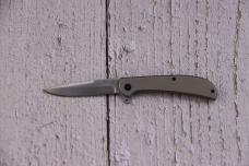 Al Mar Knives Ultra Thin - Gray 420 SS (2.7" D2) AMK4117