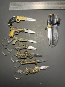 8 keychain knives