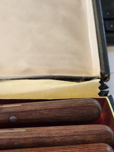 Set of 8 Case Steak Knives in original box with original paperwork 1950s(?)
