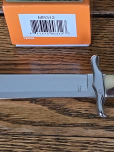 Marbles 100th Anniv Folding Bowie w/ Rare SMKW "GAME GETER" Error Catalog Page