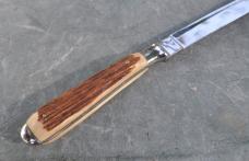 Anton Wingen Solingen Othello 9 1/2" Mint gnarly Stag One Piece Mirror Polished Frankfurt am Mein