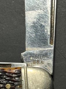 Western USA S901 camp knife