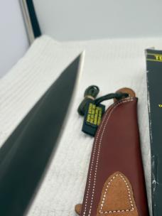 Tops Made In USA Wild Pig Hunter Large Survival / Tactical Full Tang Fixed Blade Sheath KNife