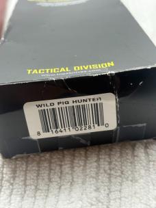 Tops Made In USA Wild Pig Hunter Large Survival / Tactical Full Tang Fixed Blade Sheath KNife