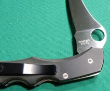 SPYDERCO- THE ORIGINAL FULL SIZE DYAD C44P&S SERIAL#063 IN OUTSTANDING CONDITION
