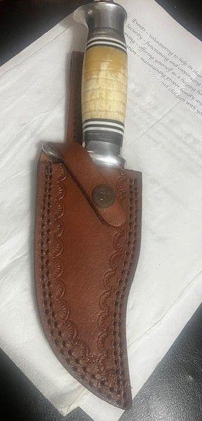 FINE SIDE KNIFE AND SHEATH