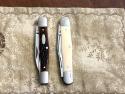 SOLD - 3-Blade Swell Center Whittler by Rick (R.E.) Browne with Mammoth Ivory covers