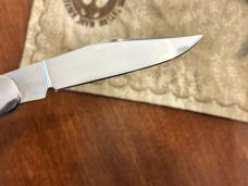 SOLD - 3-Blade Swell Center Whittler by Rick (R.E.) Browne with Mammoth Ivory covers