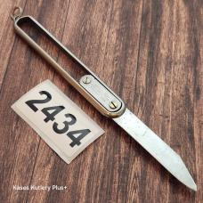 Vintage Christy Freemont Ohio Sliding Locking Folding Pocket Knife Made in USA 