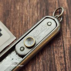 Vintage Christy Freemont Ohio Sliding Locking Folding Pocket Knife Made in USA 